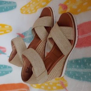 NWOT Kelly and Katie wedges size 6.5. Never worn brand new.